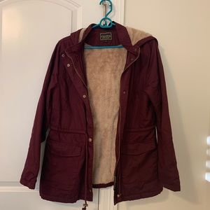 Maroon Jacket